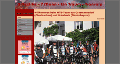 Desktop Screenshot of mtbteam2009.de